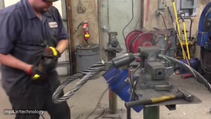 HYPNOTIC ویدیو مهندسی سنگین در داخل کارخانه های تولید سخت افزار کارخانه سیم کشی طناب فولادی