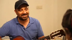 اجرای آهنگ "چشمات چه مهربونه" توسط "برزو ارجمند