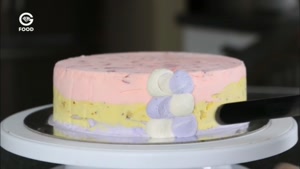 تزیین کیک - کیک رنگی رنگی برای فارغ التحصیلی