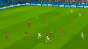 سرخیو راموس در بازی ایران و اسپانیا
