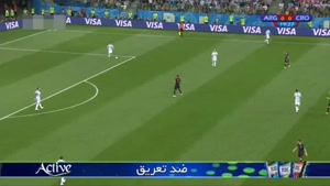 بازی کامل آرژانتین و کرواسی با گزارش فارسی