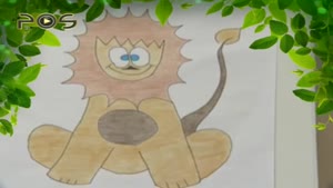 آموزش نقاشی به کودکان - سلطان جنگل
