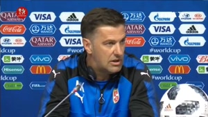 صحبتهای مربیان تیم ملی صربستان و کاستاریکا قبل از بازی