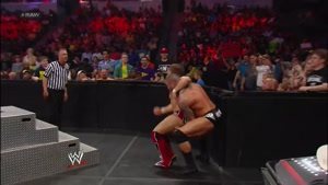 مبارزه کشتی کج دنیل بریان با رندی اورتون Daniel Bryan vs. Randy Orton
