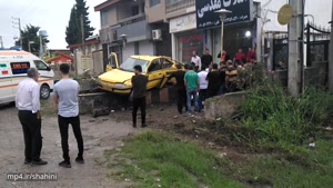 حادثه رانندگی در منطقه چلندر ، نوشهر ، 21 مهرماه 1396