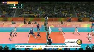 بررسی عملکرد تیم والیبال ایران در المپیک 2016