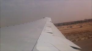 take off هواپیمای بویینگ 777 هواپیمایی کویت