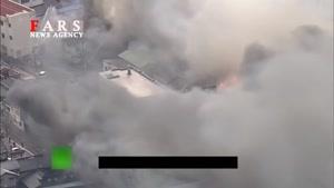 آتش سوزی 140 ساختمان در ژاپن