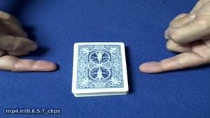 آموزش شعبده بازی با کارت بازی