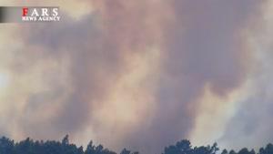 آتش سوزی عظیم جنگلی در پرتغال