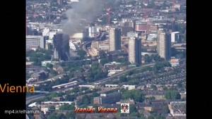 آتش سوزی در یک ساختمان در لندن
