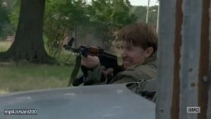 وقتی اریک تیر میخوره-قسمت دوم از فصل هشتم The Walking Dead