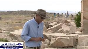 کاوش های باستان شناسی برج سنگی پاسارگاد