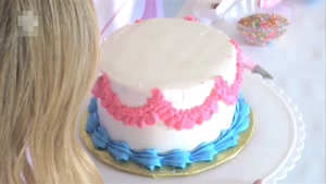 تزیین کیک دخترانه