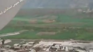 تصاویر هوایی از چم مهر روستایی که 24 ساعت زیرآب بود