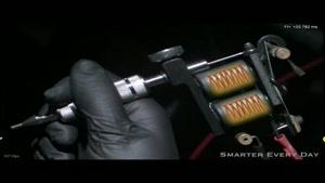 دستگاه تاتو بدن - فیلم کار کردن ماشین خالکوبی بدن - زیبایی سنتر