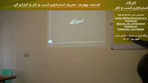 کارگاه آموزشی استراتژی راه اندازی و توسعه کسب و کار علی خادم الرضا 4