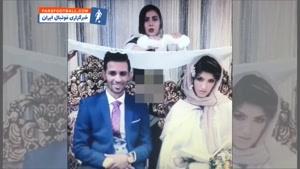 تیکه جالب مریم رهیده در مراسم عقد الهام فرهمند و حسین پاپی  بازیکنان سپاهان