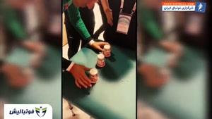 شعبده بازی بیرانوند برای زلاتکو در رختکن پرسپولیس