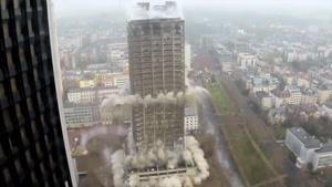 5 انفجار خارق العاده ساختمانهای غول پیکر و تخریب آنها