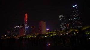 نماشا - فستیوال نور آسمان خراش های شنژن در چین