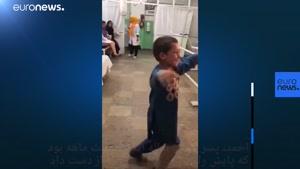 رقص احمد 5 ساله با پای مصنوعی