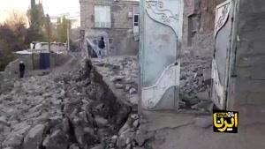 خسارات زلزله 5/9 ریشتری در روستای ورنکش میانه