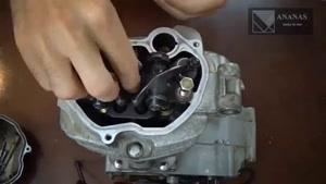 روش بازکردن قطعات موتور هوندا 125(پارت 1)