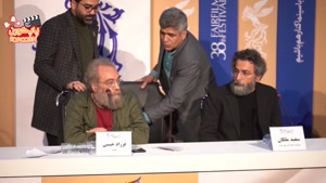 حضور غافلگیرانه مسعود فراستی در کنفرانس خبری فیلم روز صفر
