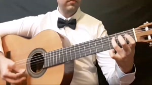 اجرای بسیار زیبای گیتار اسپانیش توسط استاد امیر کریمی