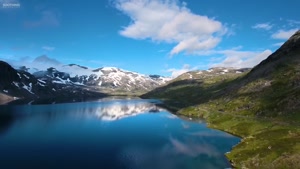 طبیعت خیره کننده نروژ همراه با موسیقی آرامش بخش