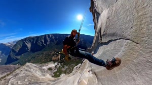 کوهنوردی هیجان انگیز با فیمبرداری 360 درجه