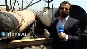 نخستین تصاویر از انفجار مخازن گاز در شرق تهران