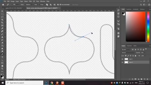 آموزش طراحی لوگو با pen tool در فتوشاپ