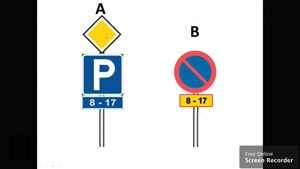 آموزش رانندگی - آموزش تابلوی های پارکینگ