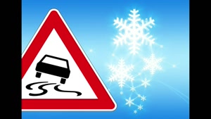 آموزش رانندگی - رانندگی در برف و یخ