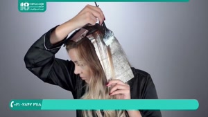 آموزش بالیاژ کردن مو به صورت حرفه ای
