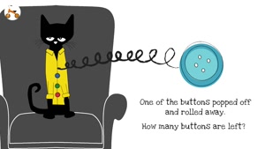 Pete the Cat and His Four Groovy Buttons |  Fans animated b