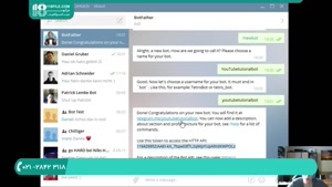 طرز ساخت ربات تلگرام به صورت تصویری