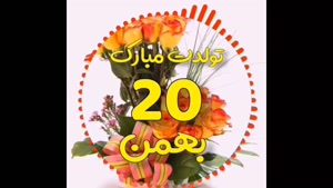 کلیپ تبریک تولد 20 بهمن برای وضعیت واتساپ