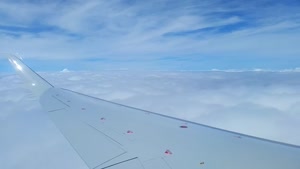 هواپیما ، بال هواپیما ، پرواز هواپیما ، هواپیما بالای ابرها