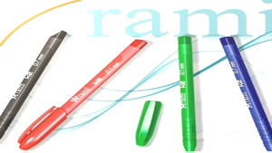 انواع خودکار های رنگی آرامی