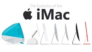 سیر پیشرفت و تکامل آی مک اپل Apple iMac