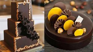 ایده های تزیین کیک شکلاتی ساده و خوشمزه