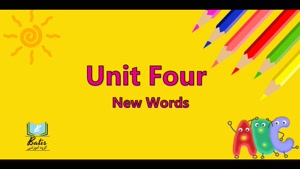 New words and conversation batis plus 1 unit 4