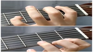 آموزش یک تمرین مفید انگشت توسط بهترین استاد گیتار اصفهان