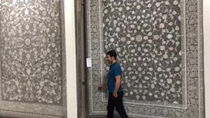 گزارش تصویری از حضور فرش ماهور در 14امین نمایشگاه فرش ماشینی