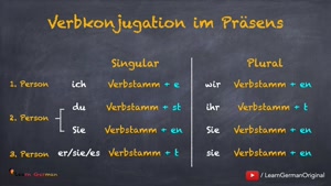 آموزش زبان آلمانی |درس 14 | افعال با قاعده | افعال با قاعده