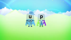Learn letter u with the Alphablocks Magic Words