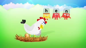 Learn letter h with the Alphablocks Magic Words